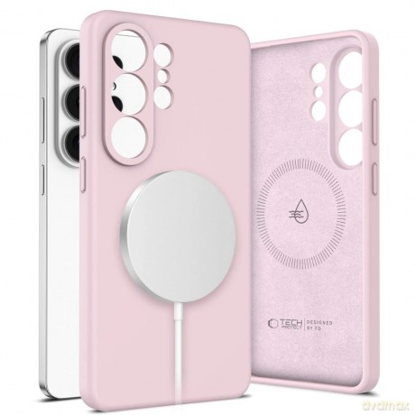 Etui Tech-Protect Silicone MagSafe na Samsung Galaxy S26 Ultra - różowe