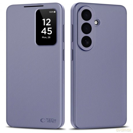 Etui Tech-Protect Smart Wallet na Samsung Galaxy S26 - fioletowe