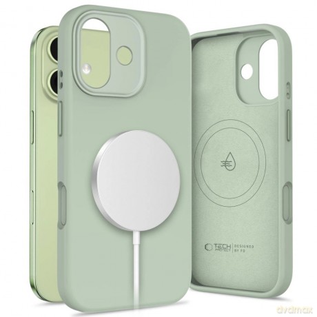 Etui Tech-Protect Uniq MagSafe na iPhone 17 - zielone