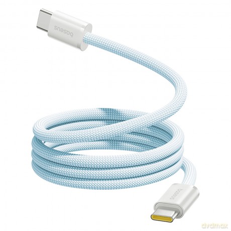 Kabel Baseus Dynamic 4 Pro 100W USB-C - USB-C 1m - niebieski