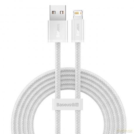 Kabel Baseus Dynamic Series 2,4A USB-A - Lightning 2m - biały