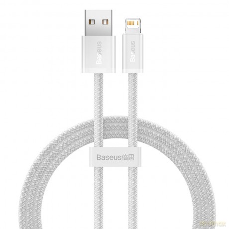 Kabel Baseus Dynamic Series 2.4A USB-A - Lightning 1m - biały