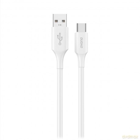 Kabel Dudao L2sT USB-A - USB-C 6A 1,2m - biały