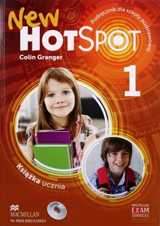Hot Spot New 1 Podręcznik [KSIĄŻKA]+[CD]