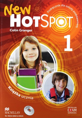 Hot Spot New 1 Podręcznik [KSIĄŻKA]+[CD]