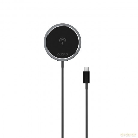 Ładowarka indukcyjna Dudao A12XS 15W kompatybilna z MagSafe - czarna