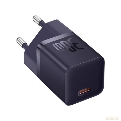 Ładowarka sieciowa Baseus GaN5 30W USB-C EU - fioletowa