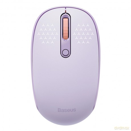 Myszka bezprzewodowa Baseus F01B 2.4GHz + Bluetooth 3.0 + 5.0 - fioletowa