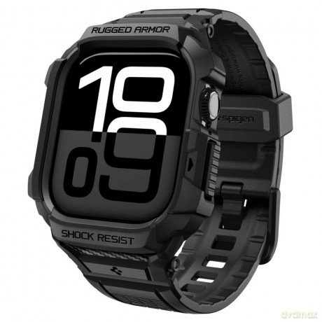 Pasek Spigen Rugged Armor Pro na Apple Watch 42 mm - czarny