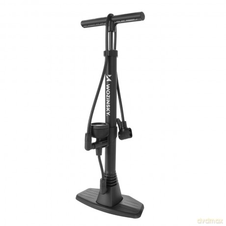 Pompka rowerowa Wozinsky WPR-02 podłogowa - czarna