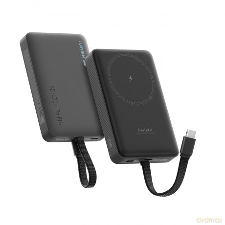 Powerbank Cuktech CP132ML 10000mAh kompatybilny z MagSafe - czarny
