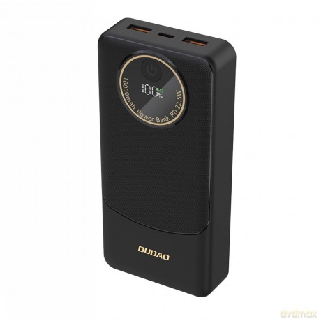 Powerbank Dudao K12Pro 22,5W PD 20000mAh USB-A, USB-C - czarny