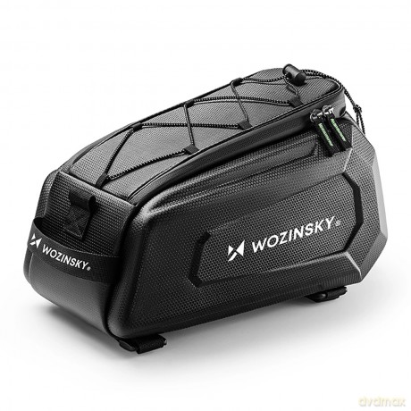 Sakwa rowerowa Wozinsky WSR-01B na bagażnik 9l - czarna