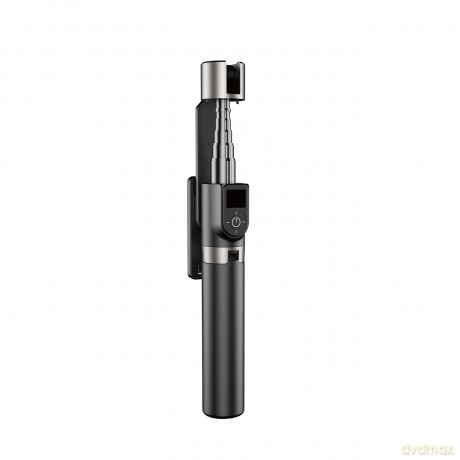 Selfie stick Dudao F18 1,1 m ze statywem i pilotem Bluetooth - czarny