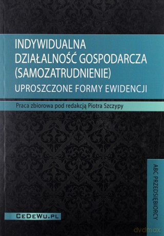 Indywidualna działalność gospodarcza [KSIĄŻKA]