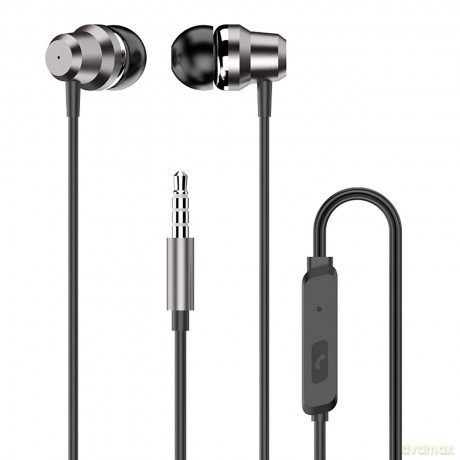 Słuchawki dokanałowe Dudao X10PRO przewodowe 3,5mm mini jack - czarne