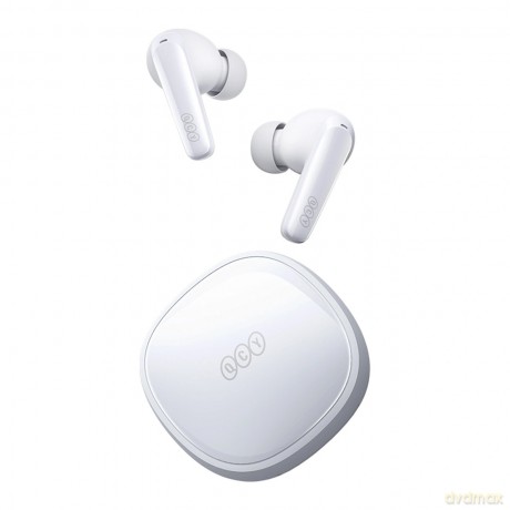 Słuchawki dokanałowe QCY T13X z ENC IPX5 Bluetooth 5.3 - białe