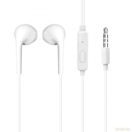 Słuchawki douszne Dudao X10S przewodowe 3,5mm mini jack 1,15m - białe