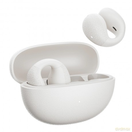 Słuchawki OWS QCY Crossky C10 z klipsem ENC IPX5 Bluetooth 5.4 - białe