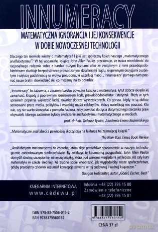 Innumeracy Matematyczna ignorancja i jej konsekwencje w dobie nowoczesnej technologii [KSIĄŻKA]