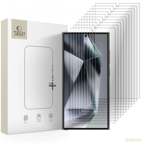 Szkło Hartowane Tech-Protect Bundle 10-pack na Samsung Galaxy S24