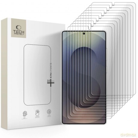 Szkło hartowane zestaw 10 szkieł Tech-Protect Bundle na Samsung Galaxy S26 Ultra