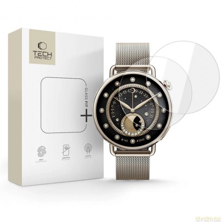 Szkło Tech-Protect Glass Fit+ 2-pack na Xiaomi Watch S4 41 mm