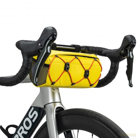 Torba rowerowa Rockbros 30110054006 na kierownicę 2,2L - żółta