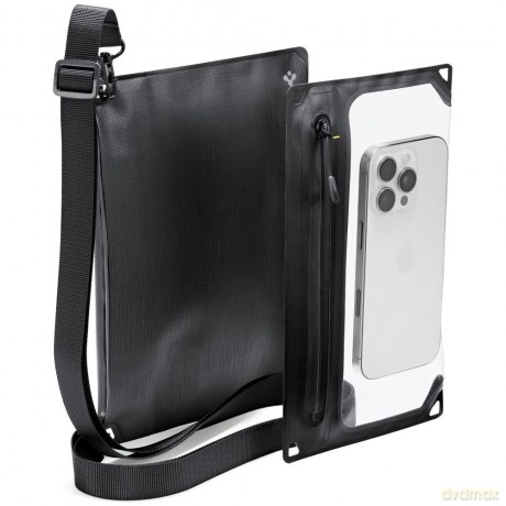 Torba Spigen A640 wodoodporna na telefon - czarna