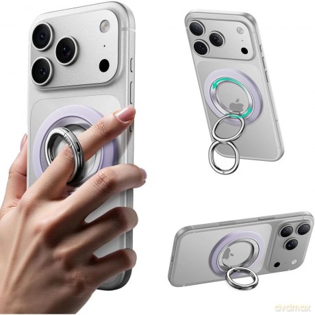 Uchwyt ESR Magnetic HaloLock MagSafe na telefon - fioletowy