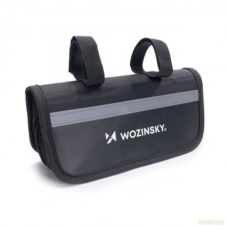 Zestaw narzędzi Wozinsky WMZ-01N multitool rowerowy 16w1 pompka klucze zestaw do dętek - czarny
