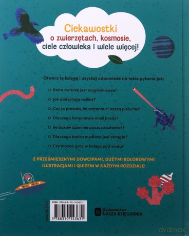 Ciekawostki i dowcipy dla supermózgów - Mathilda Masters [KSIĄŻKA]