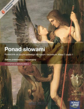 Język Polski LO 1 Ponad słowami cz. 1 [KSIĄŻKA]