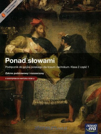 Język Polski LO 2 Ponad słowami cz. 1 [KSIĄŻKA]