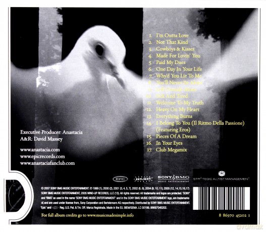 Anastacia: Pieces Of A Dream (sliderpack) [CD]