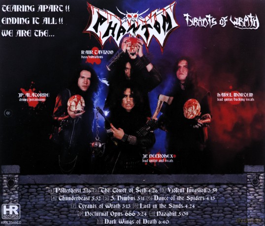 Phantom: Tyrants Of Wrath [CD]