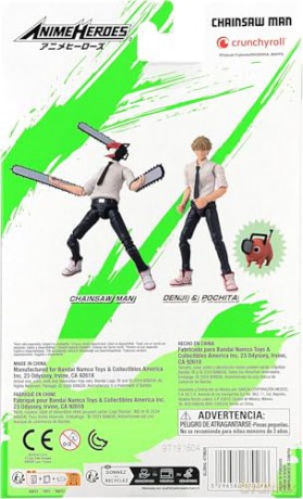 Bandai Anime Heroes Chainsaw Man Denji Pochita Action Figure 37027