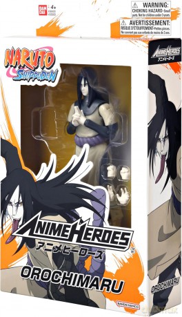 Bandai Anime Heroes Naruto Orochimaru Action Figure 36968