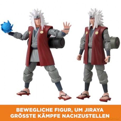 Bandai Anime Heroes Naruto Shippuden Jiraiya Action Figure 36965