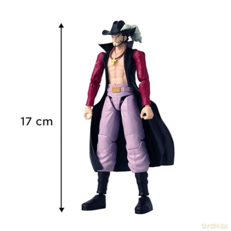 Bandai Anime Heroes One Piece Dracule Mihawk Action Figure 37053