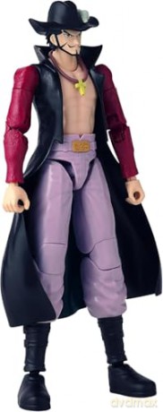Bandai Anime Heroes One Piece Dracule Mihawk Action Figure 37053