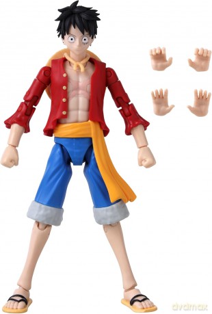 Bandai Anime Heroes One Piece Monkey D Luffy Renewal Version Action Figure 37008
