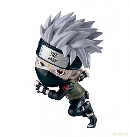 Bandai Chibi Masters Naruto Kakashi Hatake Figure 8cm 63385