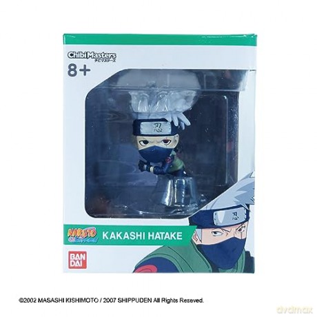 Bandai Chibi Masters Naruto Kakashi Hatake Figure 8cm 63385