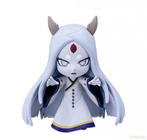 Bandai Chibi Masters Naruto Shippuden Kaguya Otsutsuki Figure 8cm