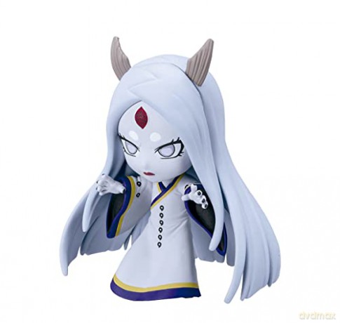 Bandai Chibi Masters Naruto Shippuden Kaguya Otsutsuki Figure 8cm