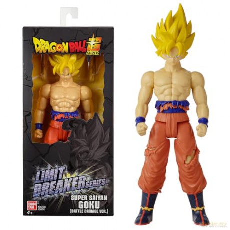 Bandai Limit Breaker Series Super Saiyan Goku Battle Damage Version Action Figure 12 36741