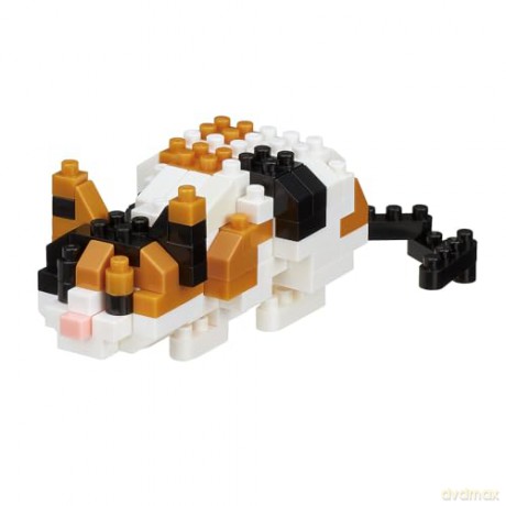Bandai Nanoblock Animal Calicot Cat Building Block Figure NBC265