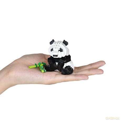 Bandai Nanoblock Animal Giant Panda Building Block Figure NBC328