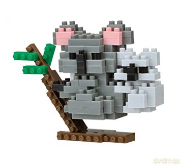 Bandai Nanoblock Animal Koala Building Block Figure NBC257